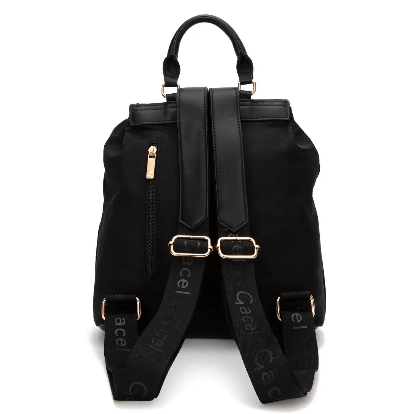 Mochila (Mu) Textil Pequeña Gacel Car3524 Negro S/T 3
