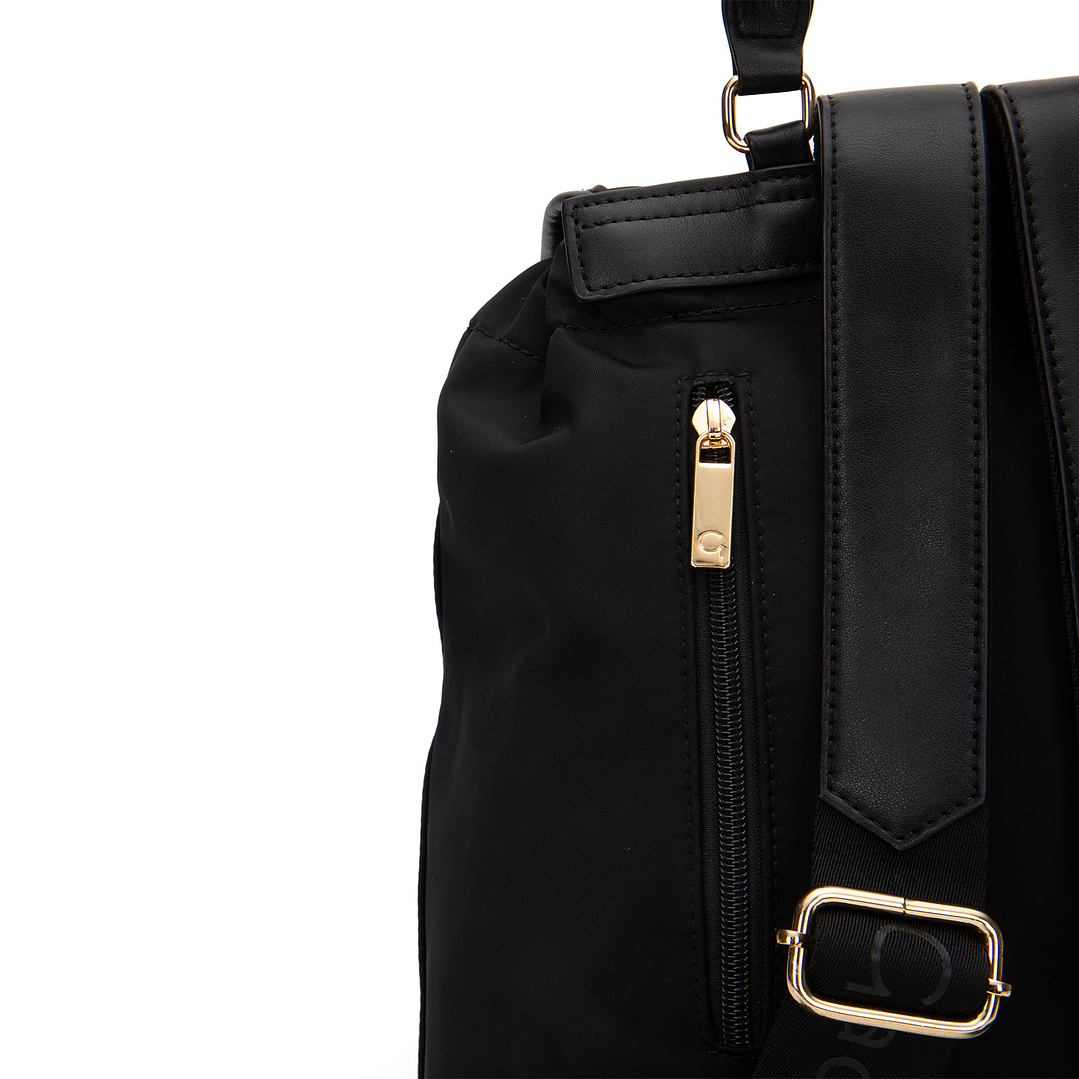 MOCHILA (MU) TEXTIL PEQUEÑA GACEL CAR3524 NEGRO S/T 5