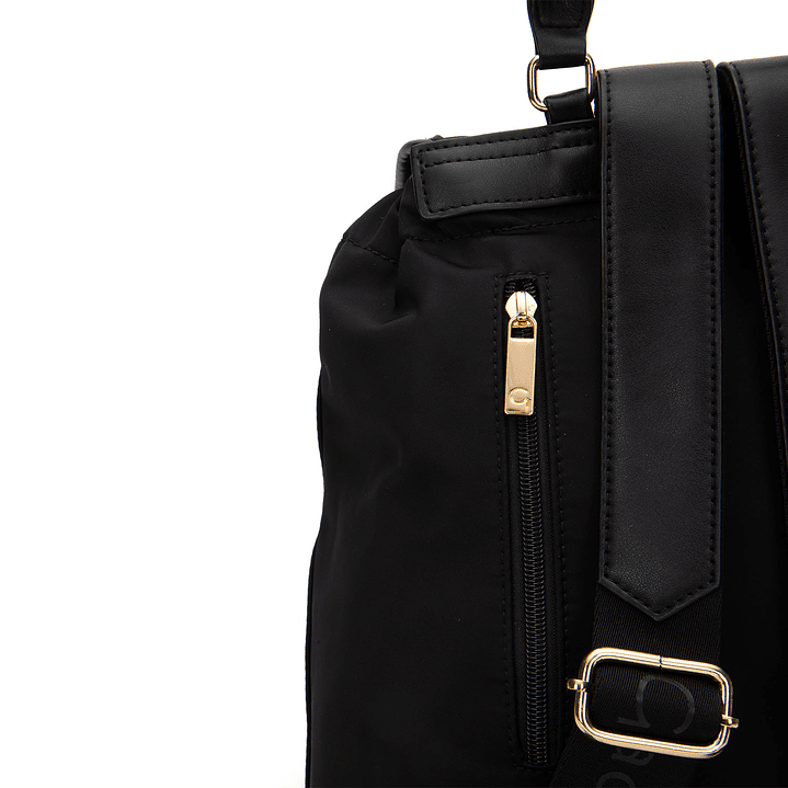 MOCHILA (MU) TEXTIL PEQUEÑA GACEL CAR3524 NEGRO S/T 5