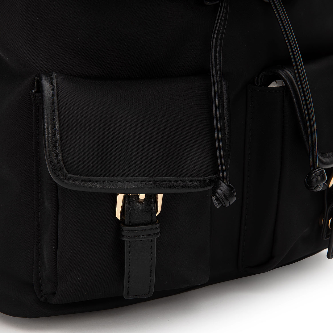 MOCHILA (MU) TEXTIL PEQUEÑA GACEL CAR3524 NEGRO S/T 6