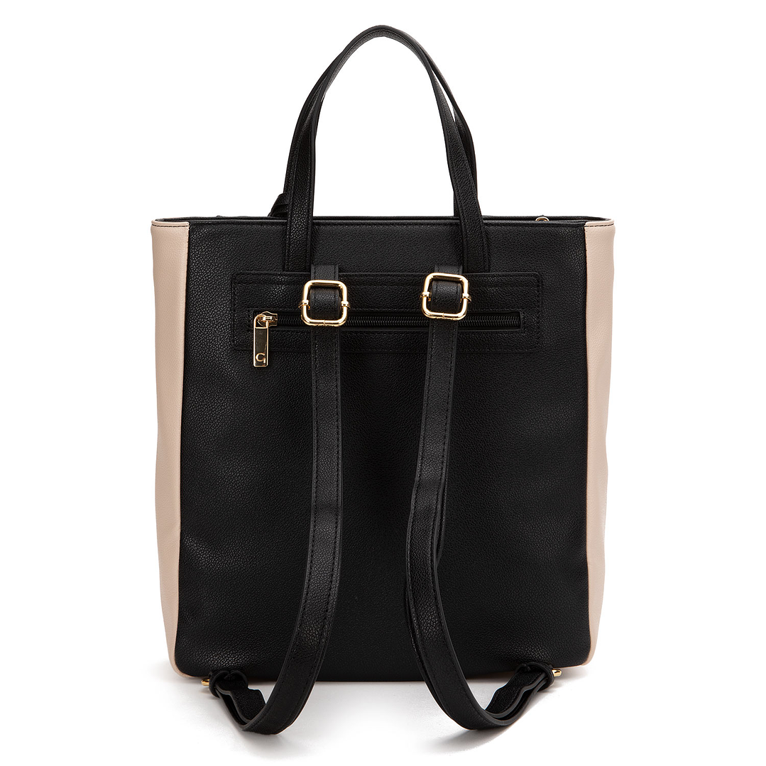 MOCHILA (MU) GRANEADO GRANDE GACEL CAR3523 TAUPE S/T 4