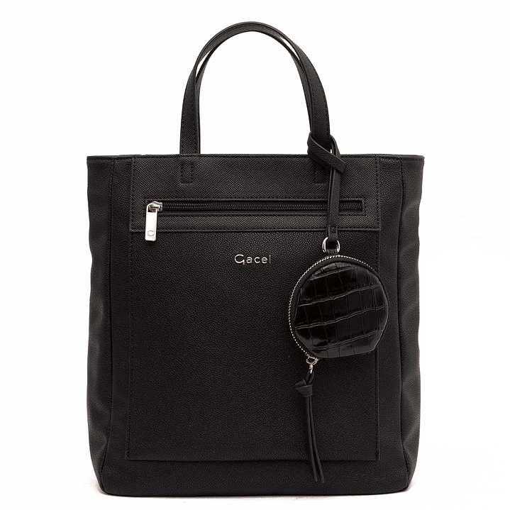 MOCHILA (MU) GRANEADO GRANDE GACEL CAR3522 NEGRO S/T 1