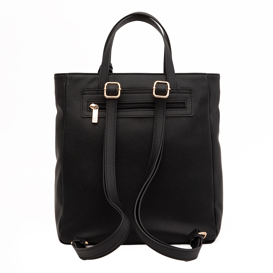 MOCHILA (MU) GRANEADO GRANDE GACEL CAR3522 NEGRO S/T 3