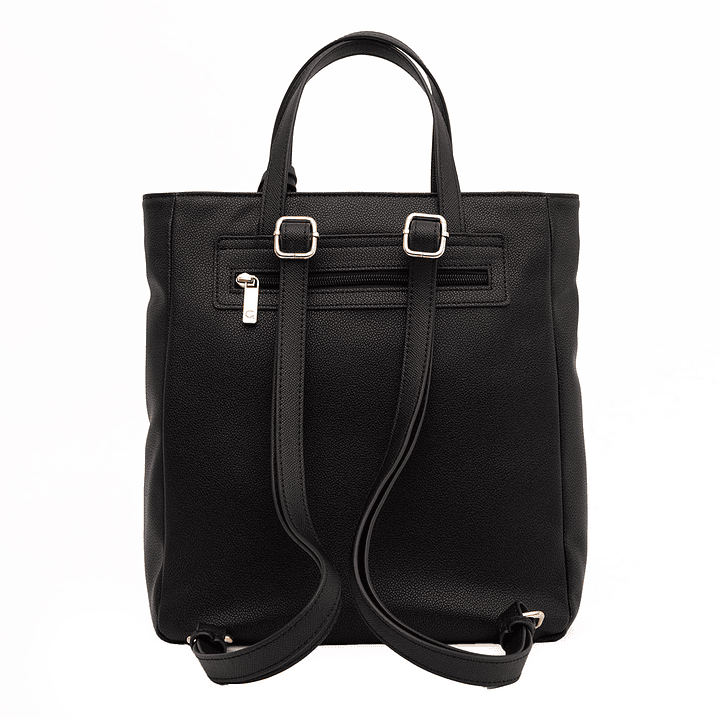 MOCHILA (MU) GRANEADO GRANDE GACEL CAR3522 NEGRO S/T 3