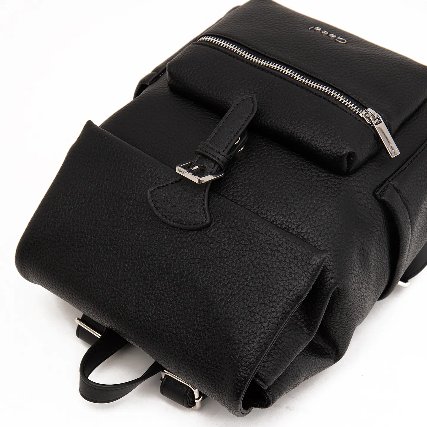 Mochila (Mu) Graneado Grande Gacel Car3520 Negro S/T 6