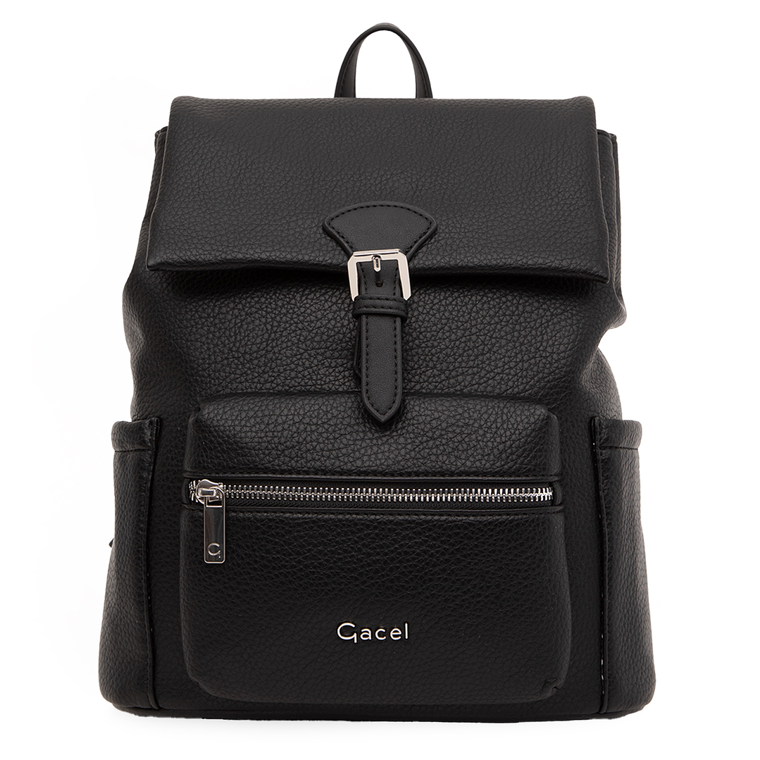 MOCHILA (MU) GRANEADO GRANDE GACEL CAR3520 NEGRO S/T 1