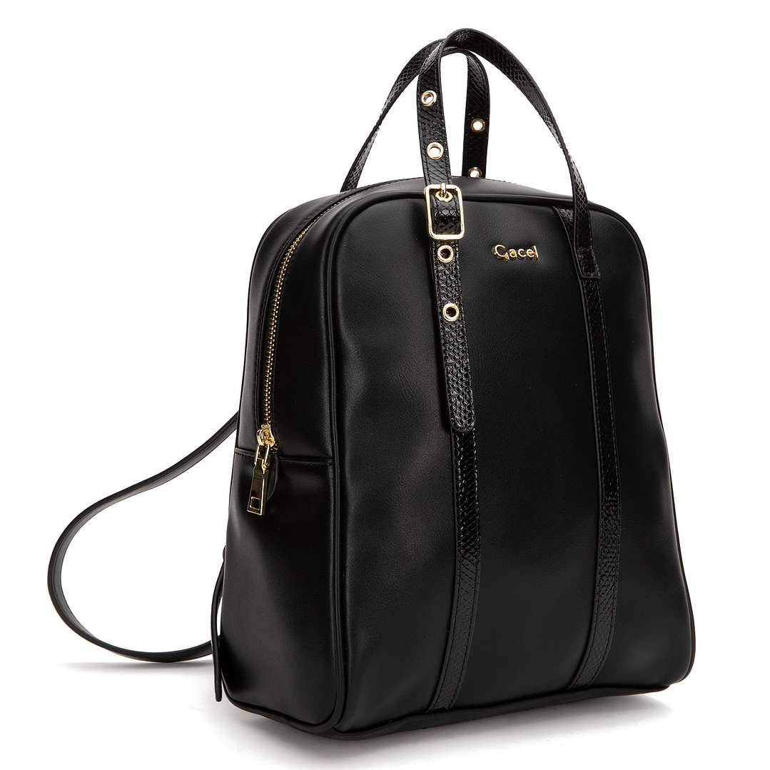 MOCHILA (MU) PEQUEÑA GACEL CAR3516 NEGRO S/T 1