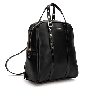 MOCHILA (MU) PEQUEÑA GACEL CAR3516 NEGRO S/T