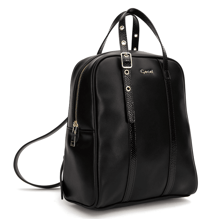 MOCHILA (MU) PEQUEÑA GACEL CAR3516 NEGRO S/T 1