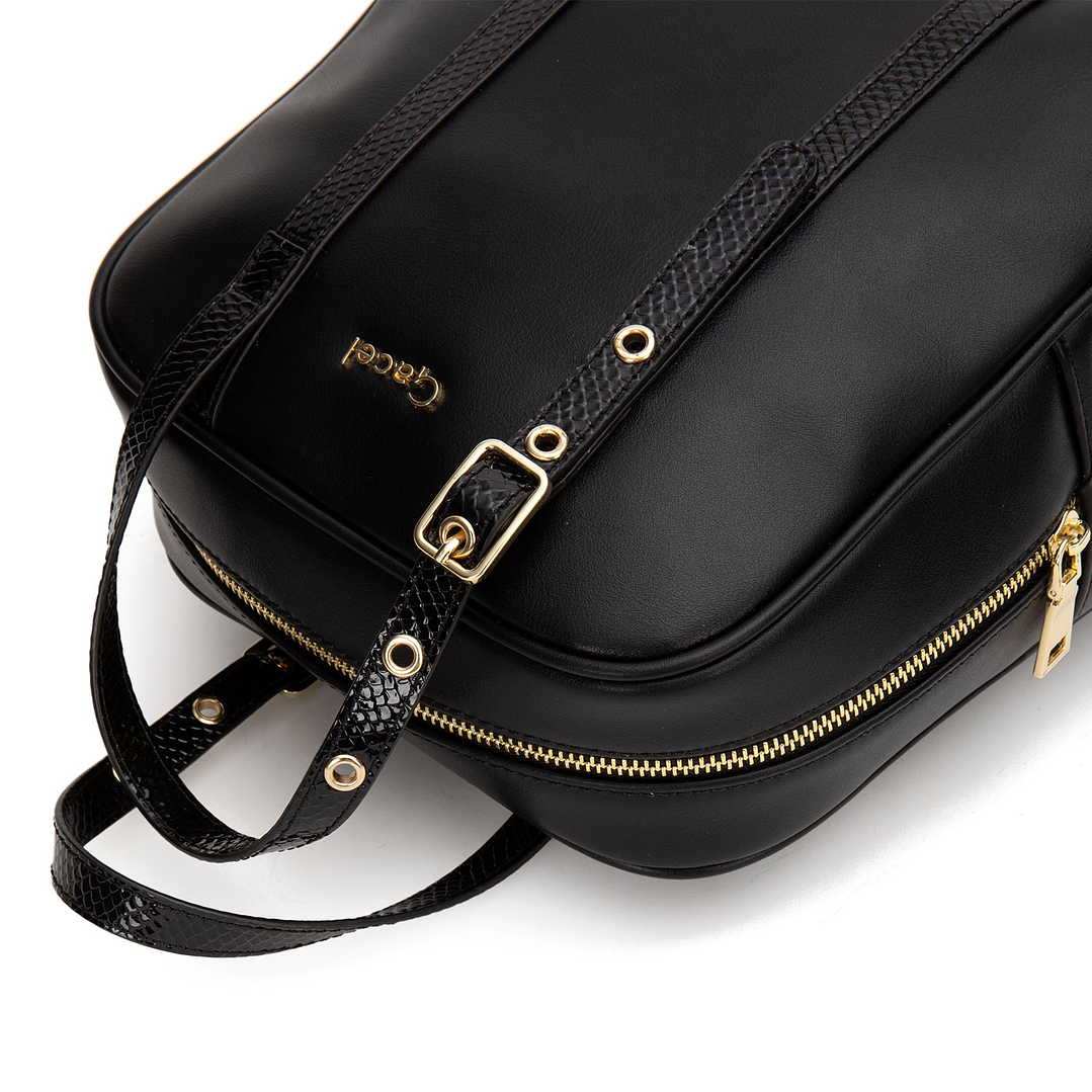 MOCHILA (MU) PEQUEÑA GACEL CAR3516 NEGRO S/T 5