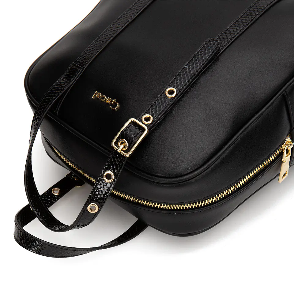 Mochila (Mu) Pequeña Gacel Car3516 Negro S/T 5