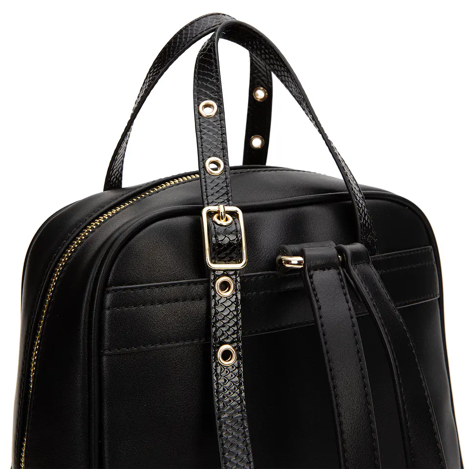 Mochila (Mu) Pequeña Gacel Car3516 Negro S/T 6
