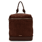 MOCHILA (MU) SUEDE PEQUEÑA GACEL CAR3515 CHOCOLATE S/T - Miniatura 1