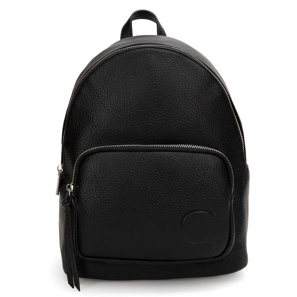 Mochila (Mu) Graneado Pequeña Gacel Car3513 Negro S/T 1