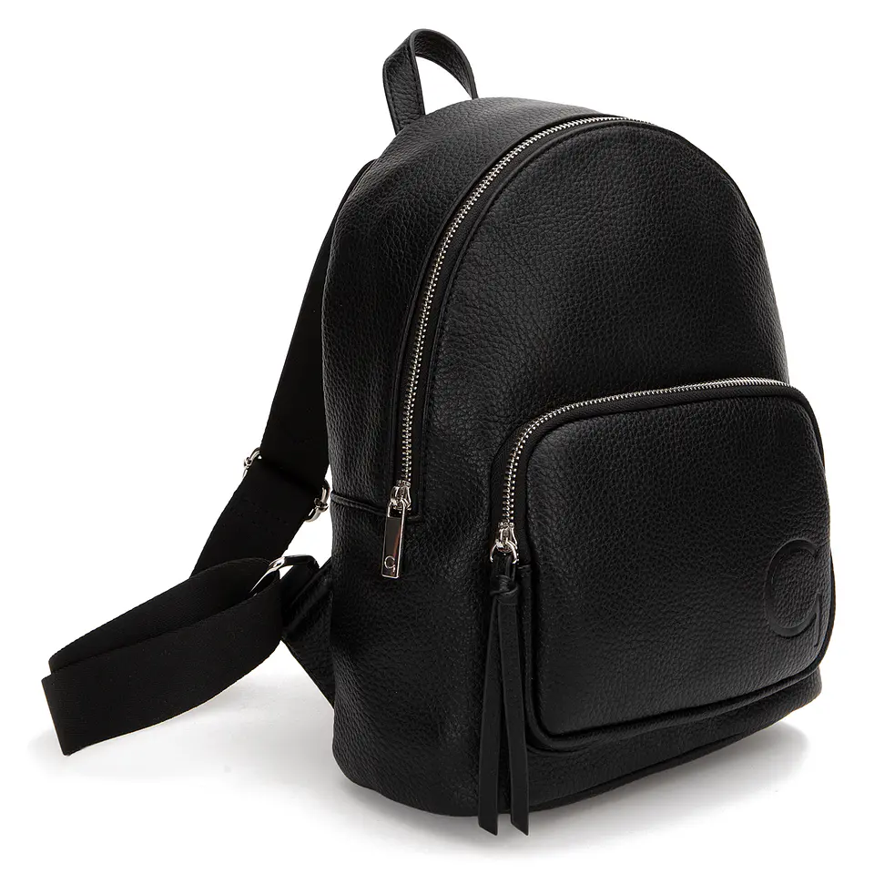 Mochila (Mu) Graneado Pequeña Gacel Car3513 Negro S/T 3
