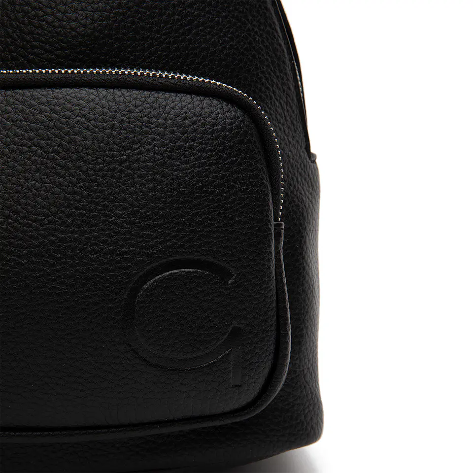 Mochila (Mu) Graneado Pequeña Gacel Car3513 Negro S/T 4