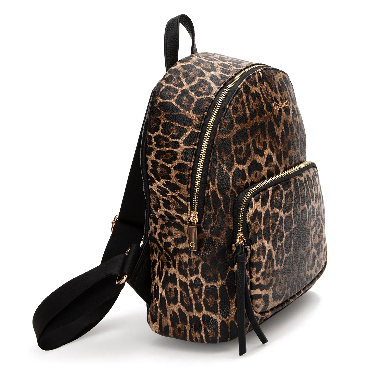 Mochila (Mu) Graneado Pequeña Gacel Car3512 Leopardo S/T 2