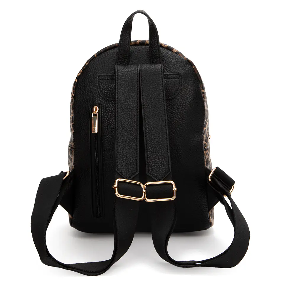 Mochila (Mu) Graneado Pequeña Gacel Car3512 Leopardo S/T 5