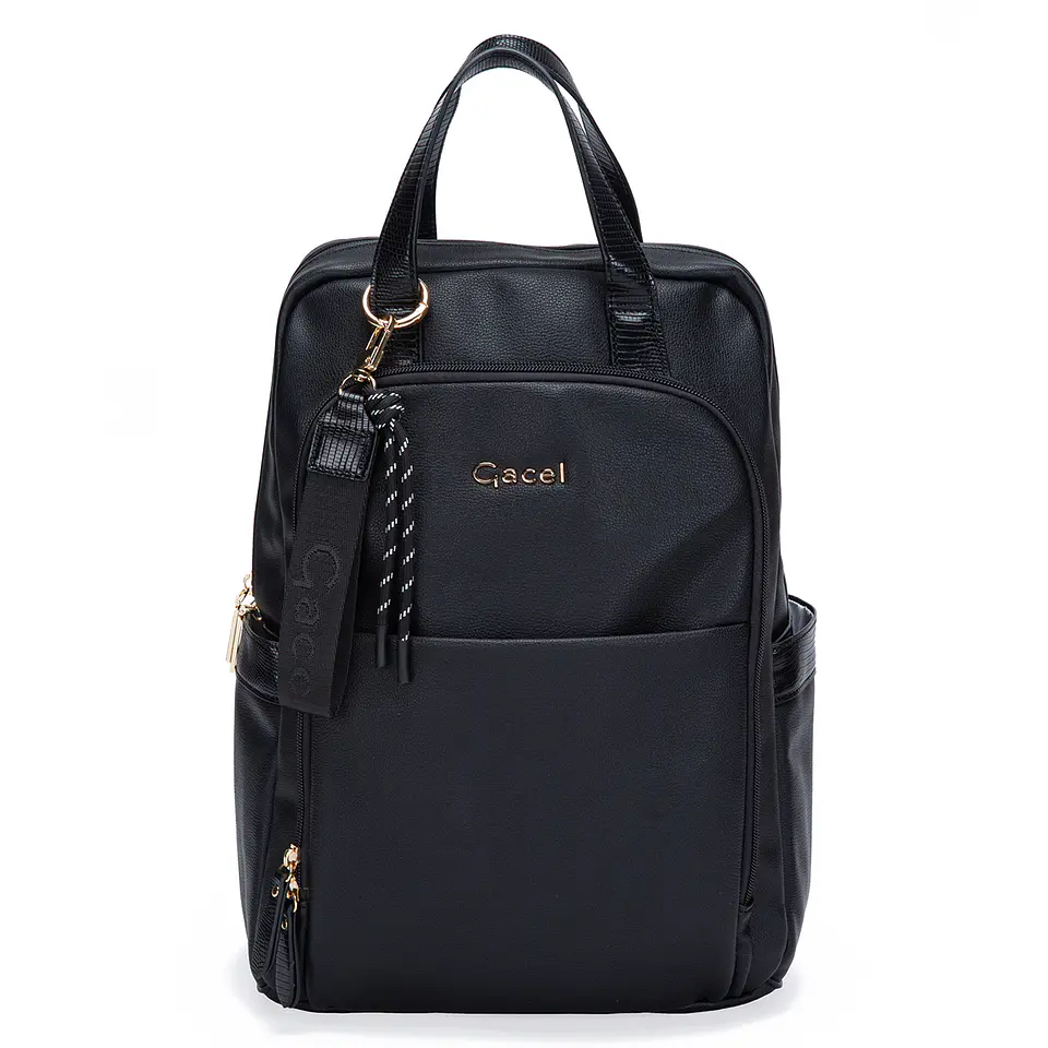Mochila (Mu) Notebook Gacel Car3268 Negro S/T 1