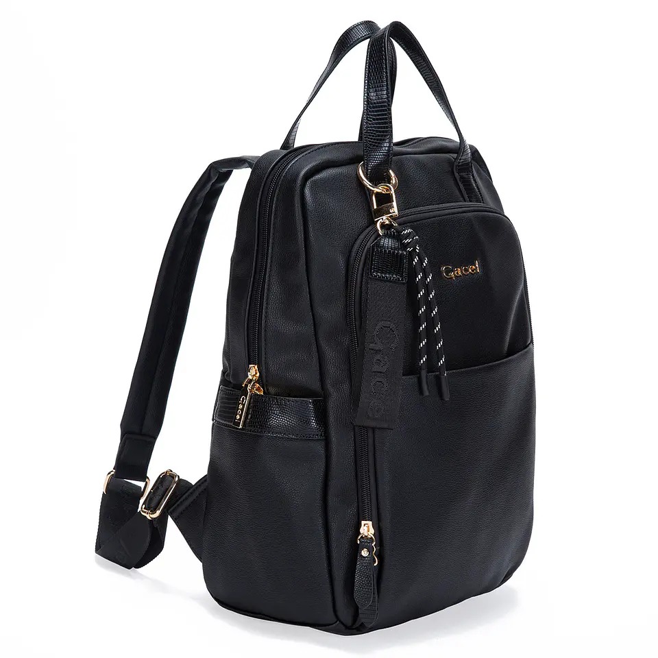 Mochila (Mu) Notebook Gacel Car3268 Negro S/T 4