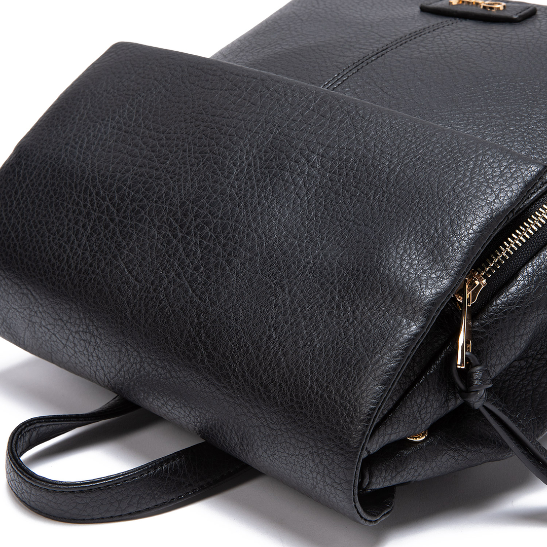 MOCHILA (MU) GRANEADO PEQUEÑA GACEL CAR2949 NEGRO S/T 2