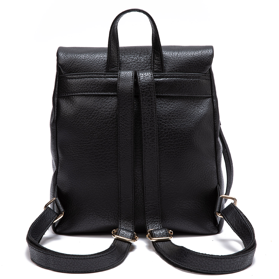 MOCHILA (MU) GRANEADO PEQUEÑA GACEL CAR2949 NEGRO S/T 5