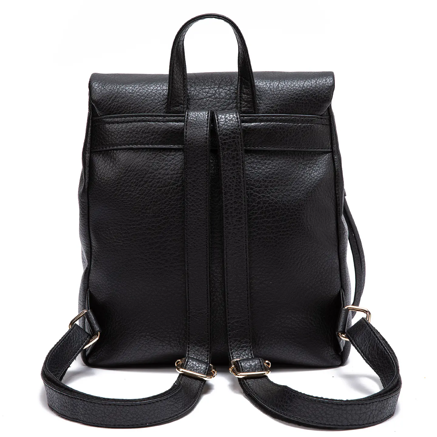 Mochila (Mu) Graneado Pequeña Gacel Car2949 Negro S/T 5