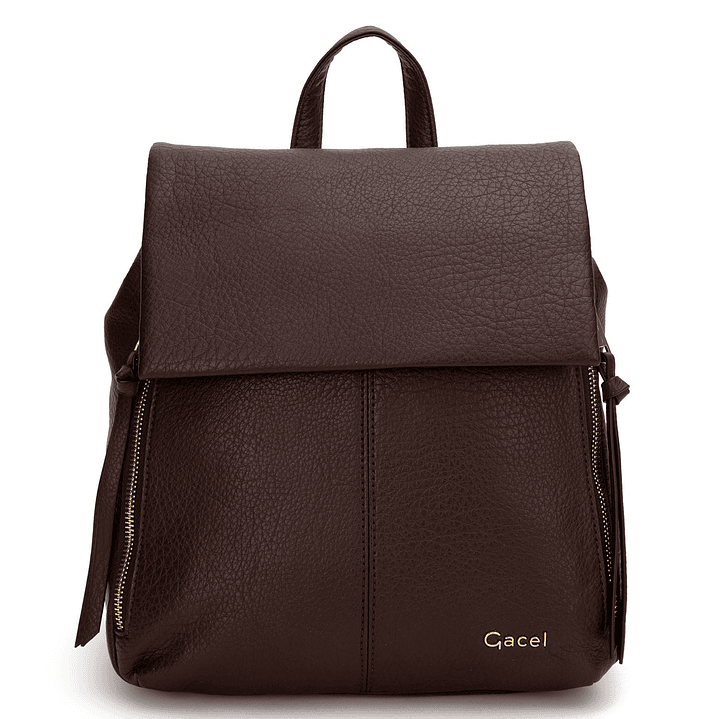 MOCHILA (MU) GRANEADO PEQUEÑA GACEL CAR3508 CHOCOLATE S/T 1