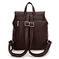 MOCHILA (MU) GRANEADO PEQUEÑA GACEL CAR3508 CHOCOLATE S/T - Miniatura 4