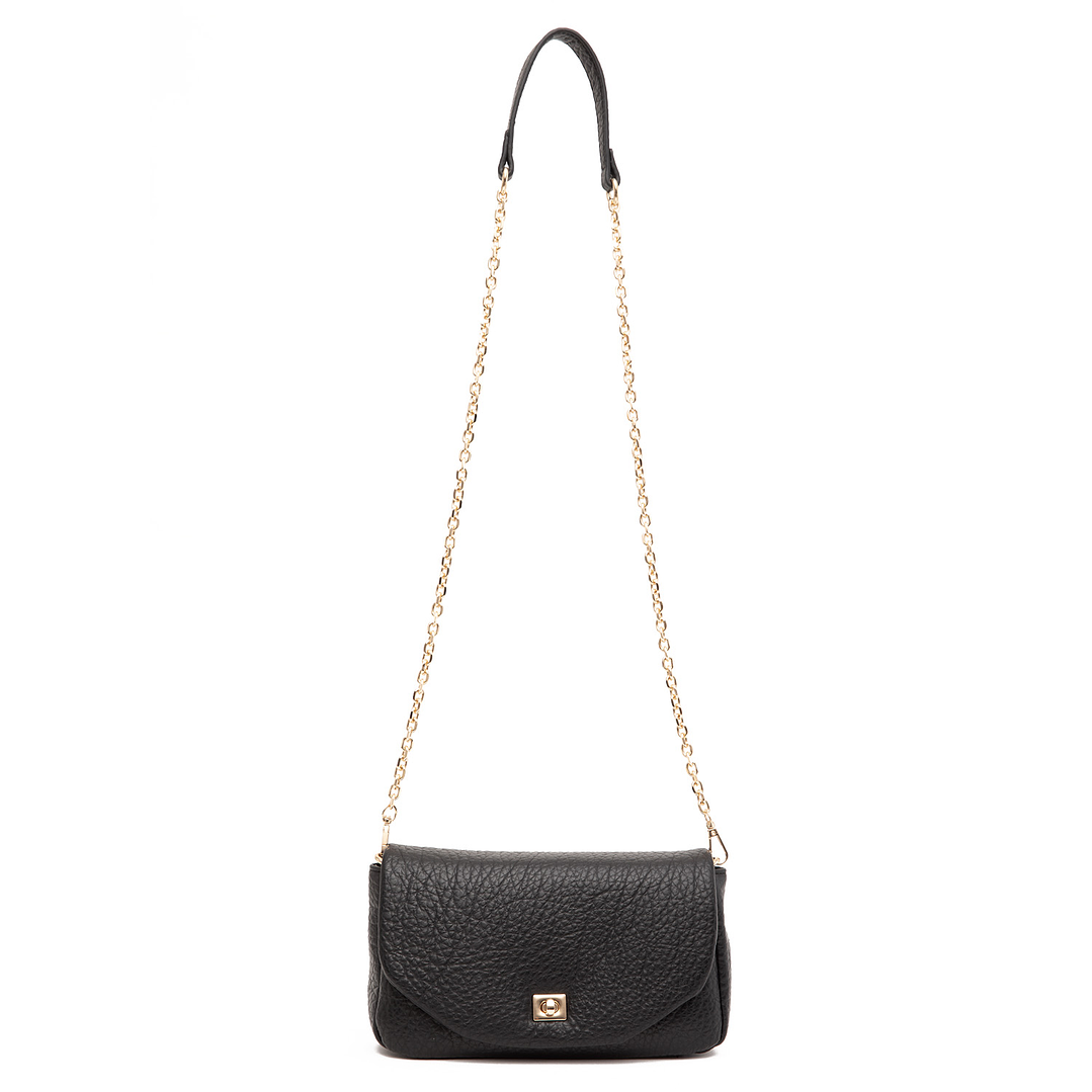 BANDOLERA (MU) GRANEADO PEQUEÑA GACEL CAR3491 NEGRO S/T 2