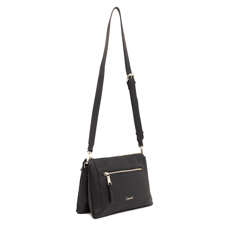 BANDOLERA (MU) GRANEADO GRANDE GACEL CAR3451 NEGRO S/T 1