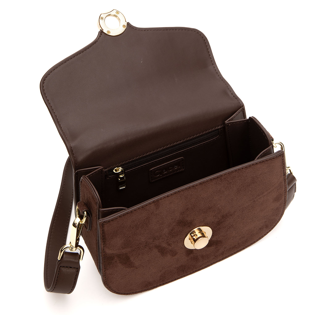 CARTERA (MU) C/TAPA RETRO SUEDE GACEL CAR3446 CHOCOLATE S/T 2