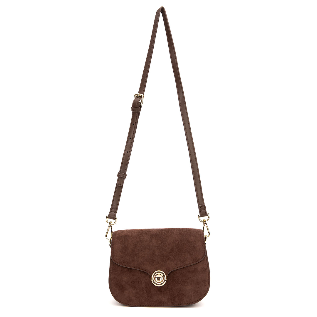 CARTERA (MU) C/TAPA RETRO SUEDE GACEL CAR3446 CHOCOLATE S/T 6