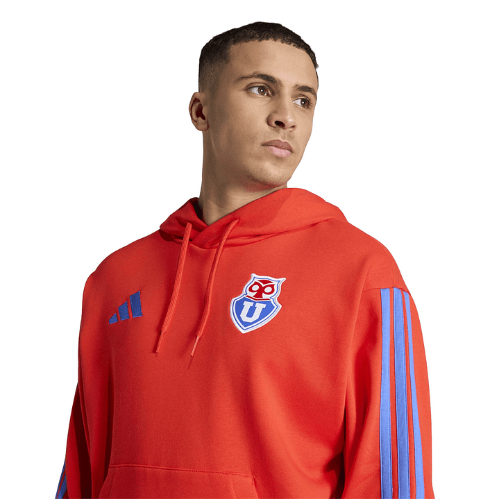   POLERON HOMBRE  JZ9742 ROJO ADIDAS 2