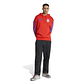   POLERON HOMBRE  JZ9742 ROJO ADIDAS - Miniatura 4
