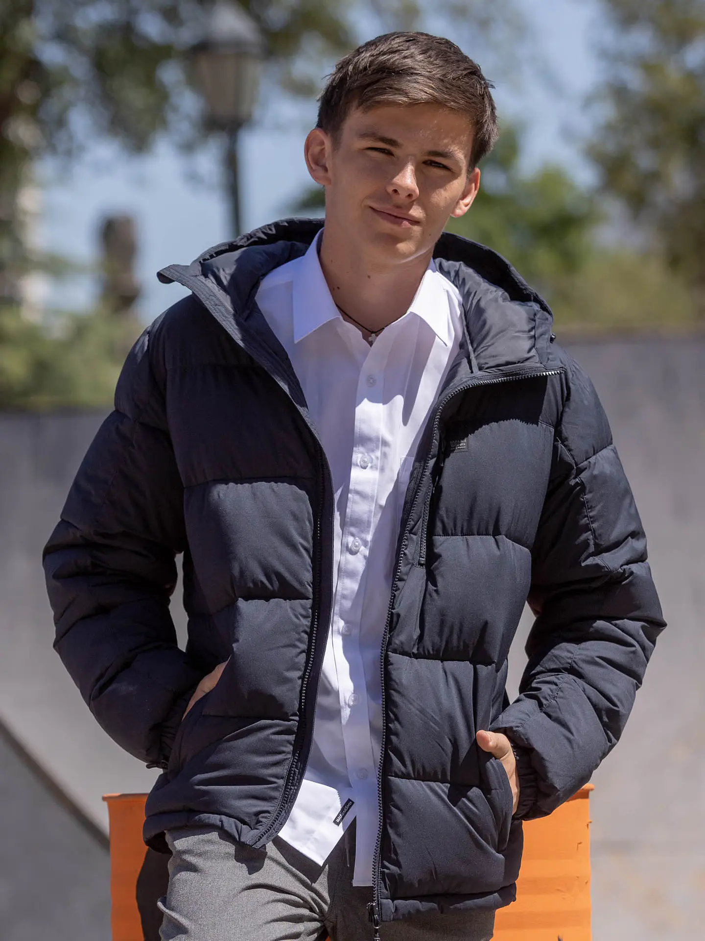 Parka Escolar Strive 5E161-MC NAVY 2