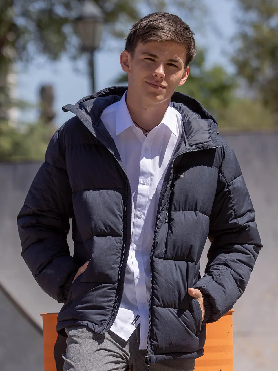 Parka Escolar Strive 5E161-MC NAVY 2