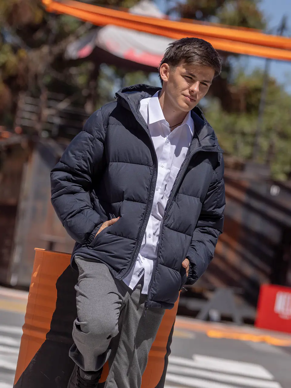 Parka Escolar Strive 5E161-MC NAVY 5