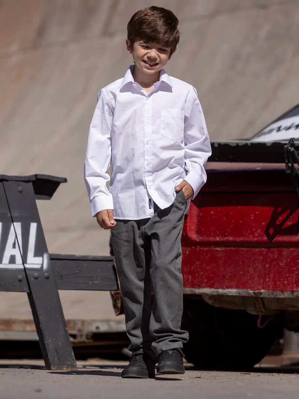 Pantalon Escolar Oxford 5E104-KC 3