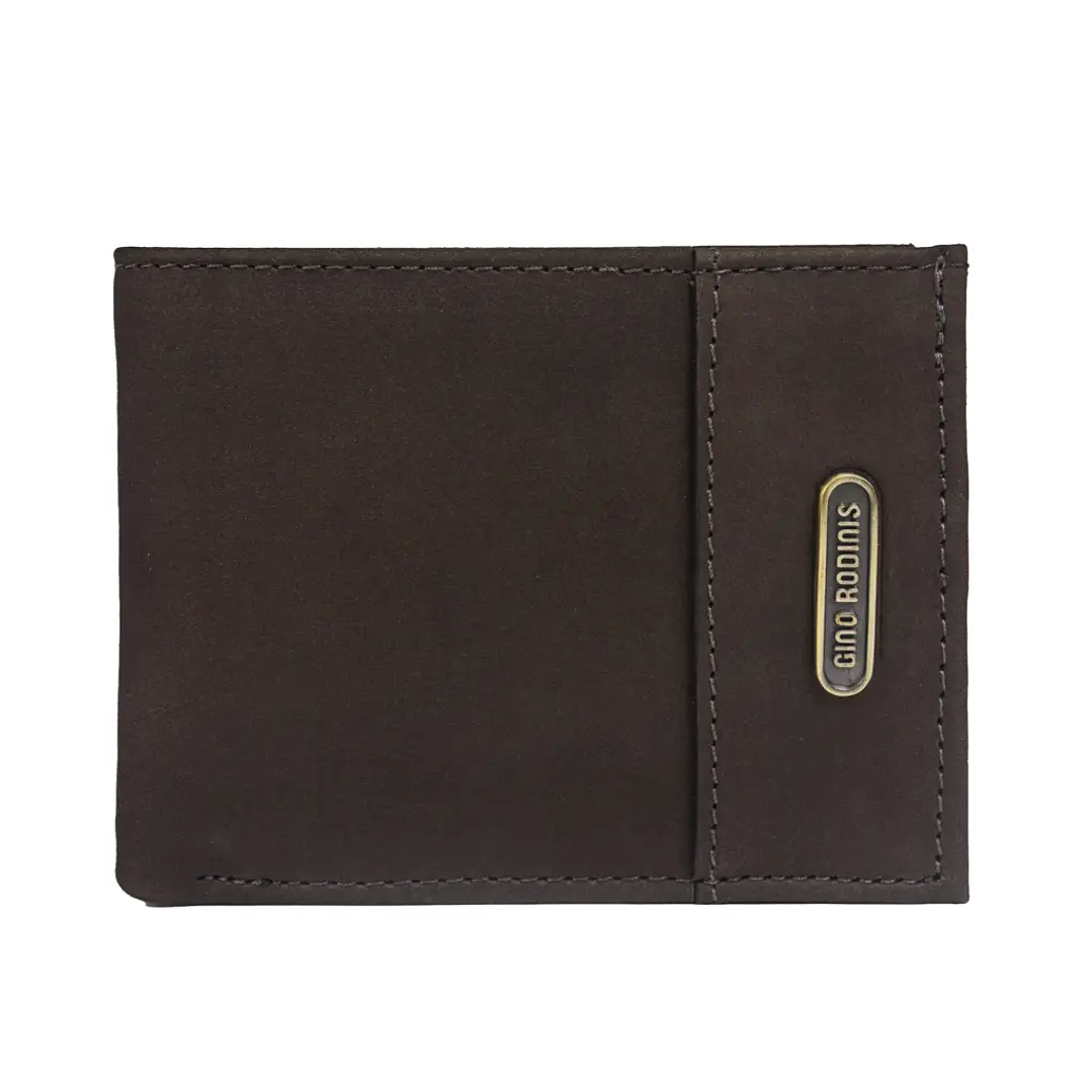BILLETERA HOMBRE C/TARJETERO GINO RODINIS CAFE 3