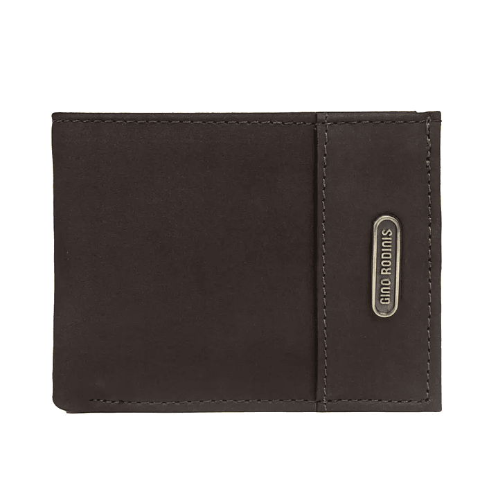 BILLETERA HOMBRE C/TARJETERO GINO RODINIS CAFE 3