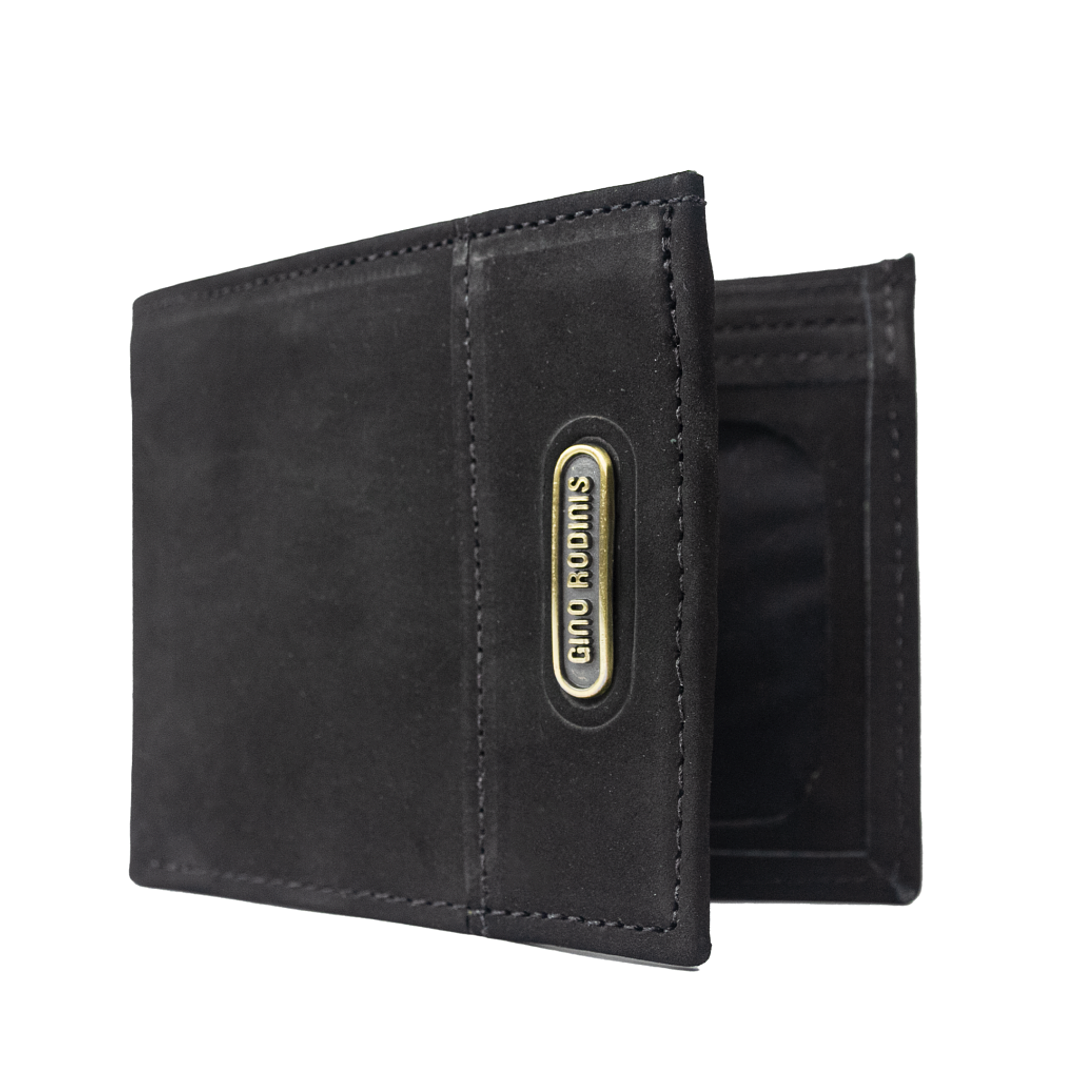 BILLETERA HOMBRE C/MICA GINO RODINIS NEGRO 1