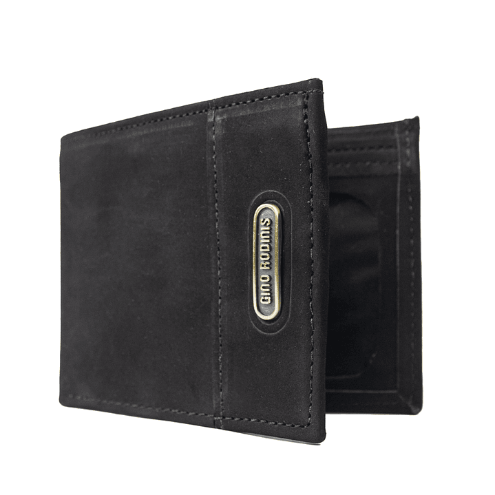 BILLETERA HOMBRE C/MICA GINO RODINIS NEGRO 1