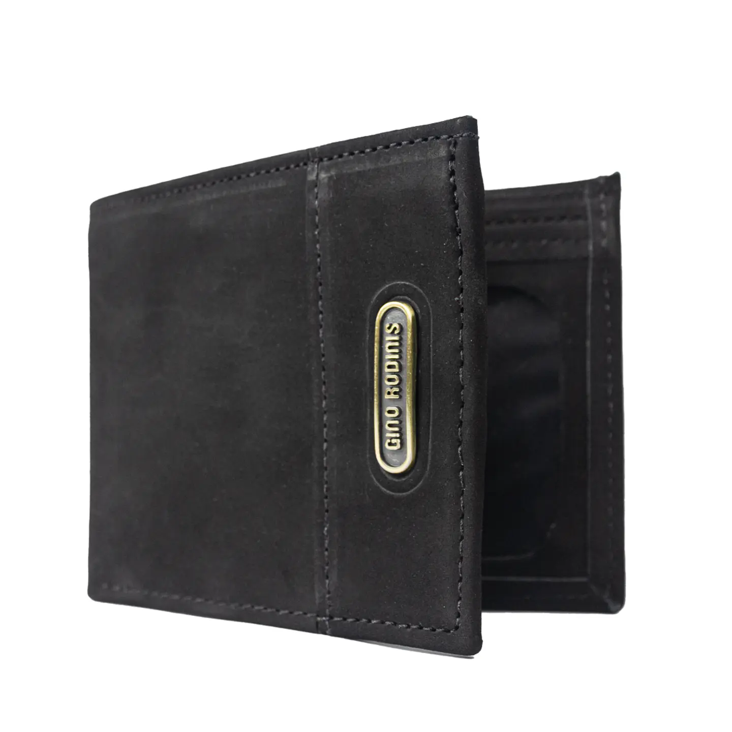 Billetera Hombre C/Mica Gino Rodinis Negro 1