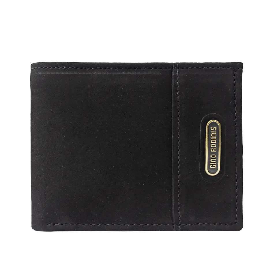 Billetera Hombre C/Mica Gino Rodinis Negro 3