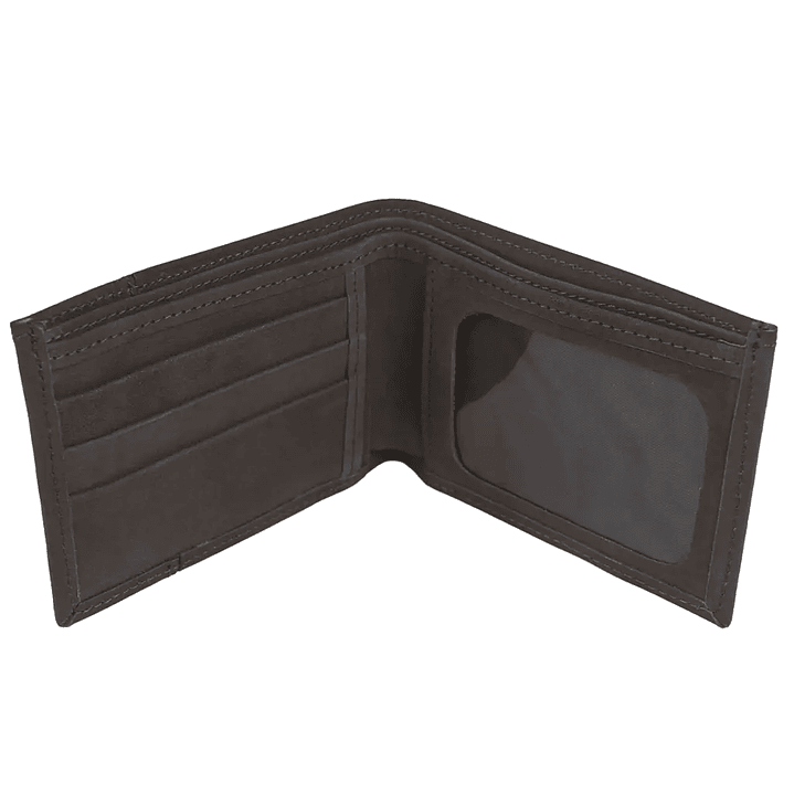 BILLETERA HOMBRE C/MICA GINO RODINIS CAFE 4