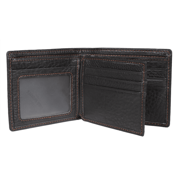 BILLETERA HOMBRE C/VOLANTE 6 TARJETAS NATIVA GINO RODINIS CAFE 4