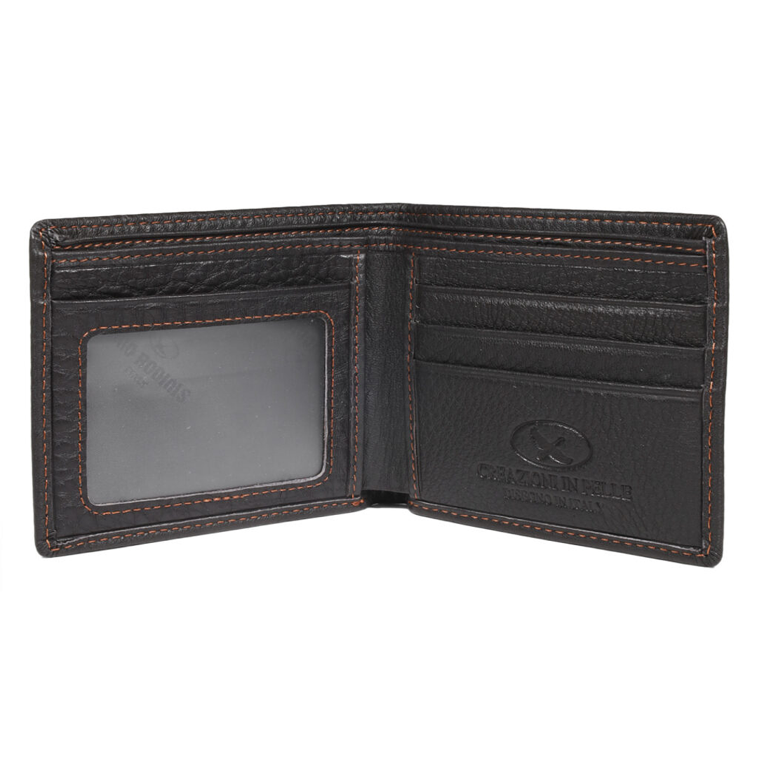 BILLETERA HOMBRE BASICA NATIVA GINO RODINIS CAFE 2