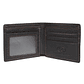 BILLETERA HOMBRE BASICA NATIVA GINO RODINIS CAFE - Miniatura 2