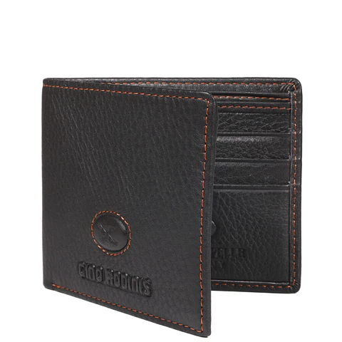 BILLETERA HOMBRE BASICA NATIVA GINO RODINIS CAFE